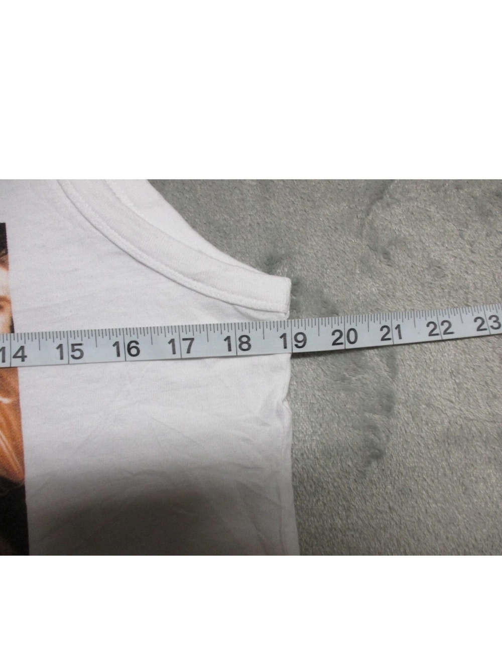 NSYNC Vtg Y2k Shirt Womens XL White Blue World Tour Rock Music Band Tank Top - Picture 7 of 7